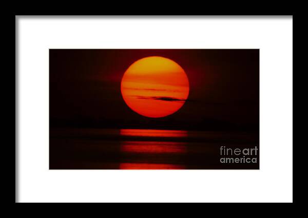Sun Framed Print featuring the photograph African sun by Mareko Marciniak