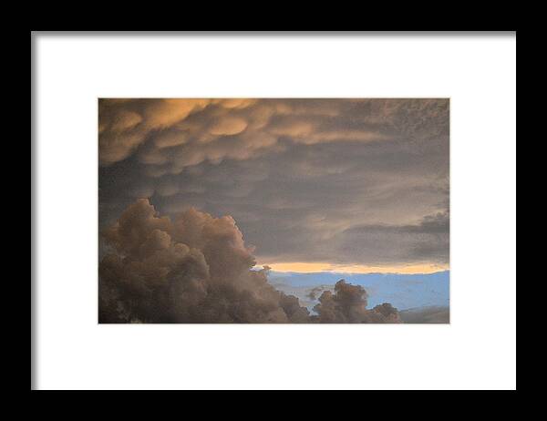 Abstract Framed Print featuring the photograph After the Storm 2 by Lyle Crump