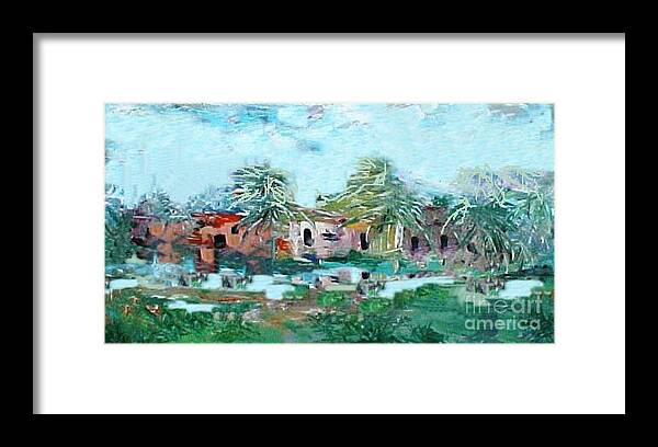 Robert Framed Print featuring the painting After the storm by Robert Stagemyer