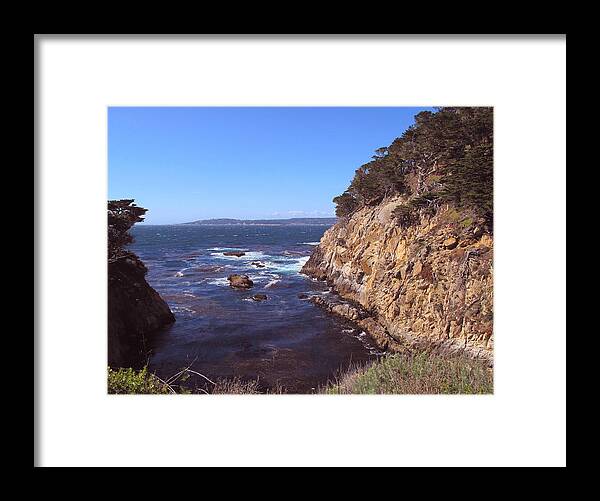 Point Lobos Framed Print featuring the photograph Afternoon At Point Lobos by Derek Dean