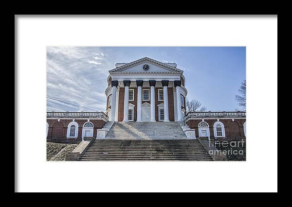 Rotunda Framed Print featuring the photograph Afternoon Rotunda by Terry Rowe