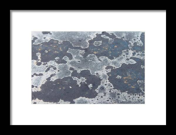 Abstract Painting Framed Print featuring the photograph Agua Fria by Robert D McBain