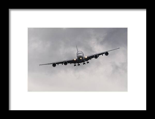 Airbus Framed Print featuring the photograph Airbus A380 by Dutourdumonde Photography