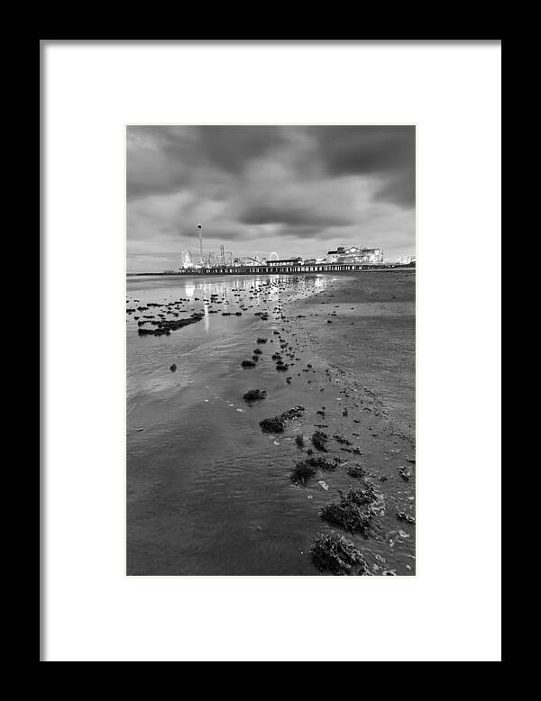 Galveston Framed Print featuring the photograph All the roads lead to the Pleasure Pier by Silvio Ligutti