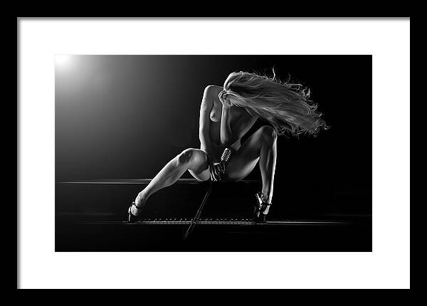 Keys Framed Print featuring the photograph Allegro by Dario Impini