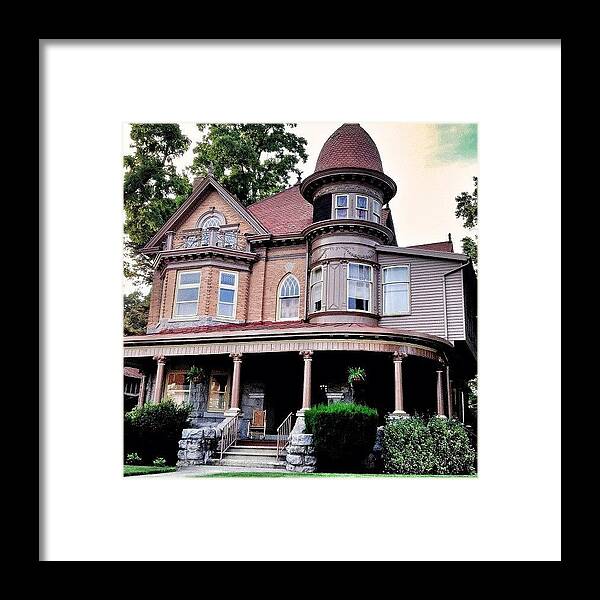 Instagram Framed Print featuring the photograph Allentown Home by Miki Torres