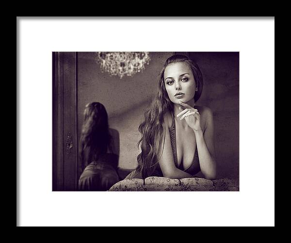 Alluring - Joanna Kustra Framed Print featuring the photograph Alluring by Joanna Kustra