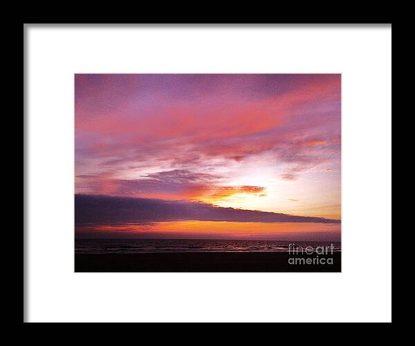 As I Await The Rising Of The Sun Framed Print featuring the photograph Almost There by Robin Coaker