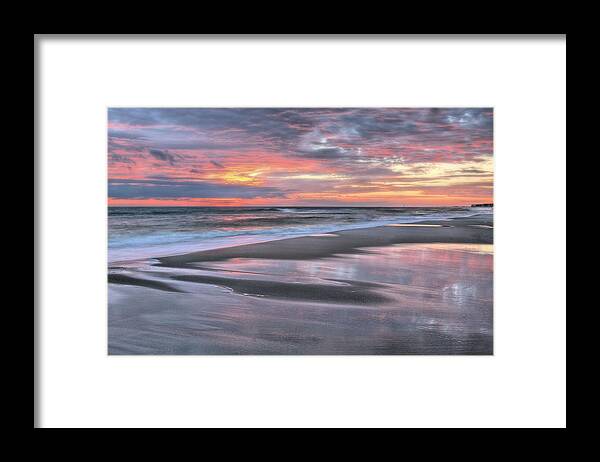 Beach Framed Print featuring the photograph Along the Coast by JC Findley