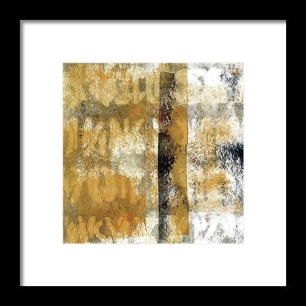 Monoprint Framed Print featuring the photograph Alphabetical Order by Carol Leigh