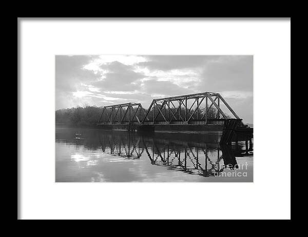 Bridge Framed Print featuring the photograph Altamaha Bridge by Andre Turner