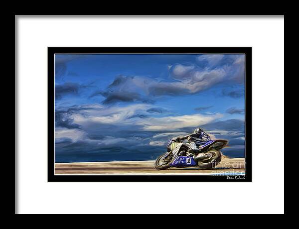Ama Superbike Framed Print featuring the photograph AMA SuperBike Josh Jayes by Blake Richards