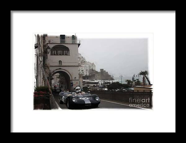 Amalfi Framed Print featuring the photograph Amalfi Drive by Tom Griffithe