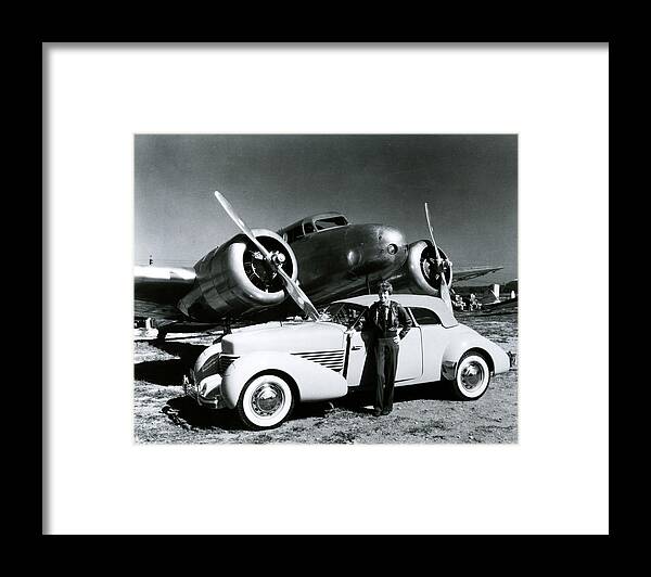 classic Framed Print featuring the photograph Amelia Earhart by Retro Images Archive
