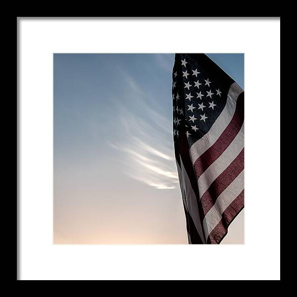 America Framed Print featuring the photograph America by Peter Tellone