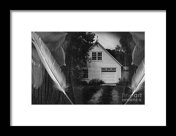 House Framed Print featuring the photograph American Dream II by Edward Fielding