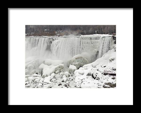 American Falls Framed Print featuring the photograph American Falls by JT Lewis