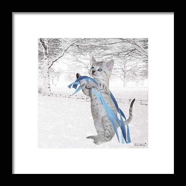 Fine Art Framed Print featuring the digital art Tomas by Torie Tiffany
