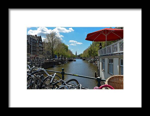 Amsterdam Framed Print featuring the photograph Amsterdam by John Johnson