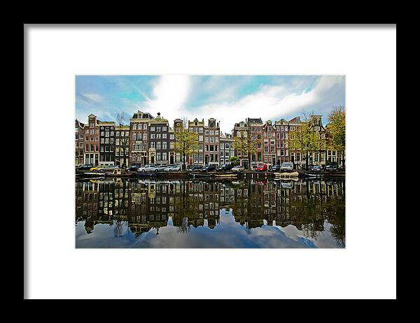 Jordaan Framed Print featuring the photograph Amsterdam by Ruy Barbosa Pinto