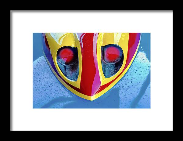 Alien Framed Print featuring the photograph An Alien Stare by Gary Slawsky
