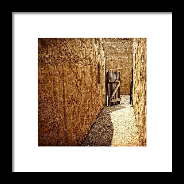 Lincoln Rogers Framed Print featuring the photograph An Open Gate #2 by Lincoln Rogers