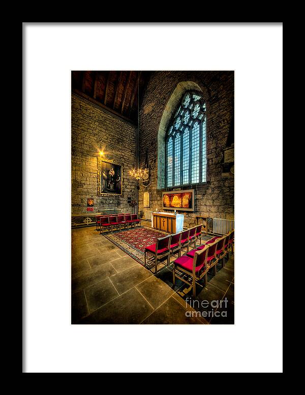 British Framed Print featuring the photograph Ancient Cathedral by Adrian Evans