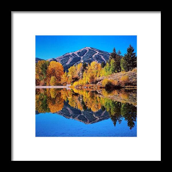 Mountains Framed Print featuring the photograph And A Truly #gorgeous #fall It Has Been by Cody Haskell