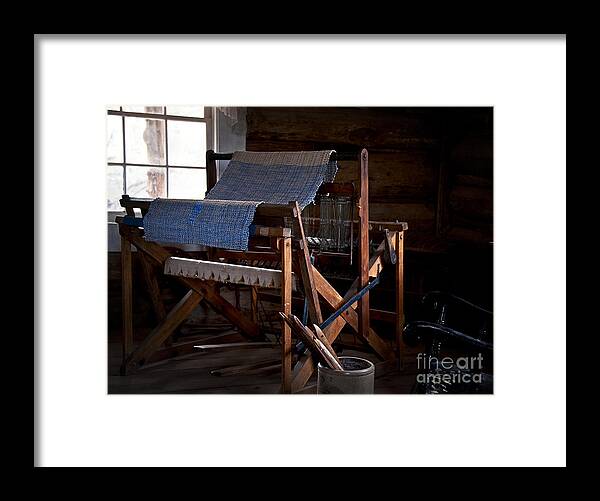 Leecraig Framed Print featuring the photograph And Weave These Threads by Lee Craig