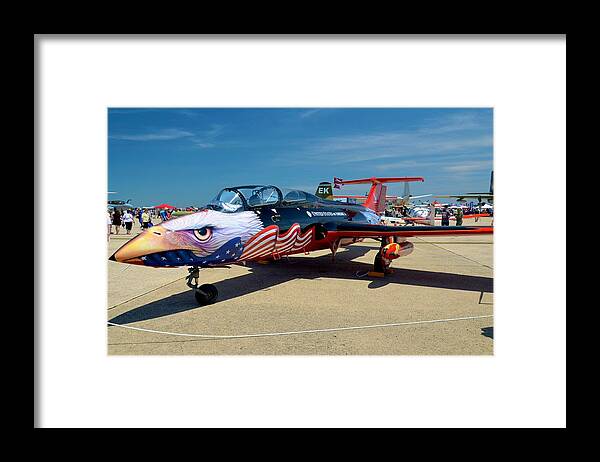 Airplane Framed Print featuring the photograph Andrews J B Air Show 4 by Ricardo J Ruiz de Porras