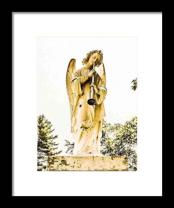 Angel Framed Print featuring the photograph Angel from Dominican by Kathleen McGinley