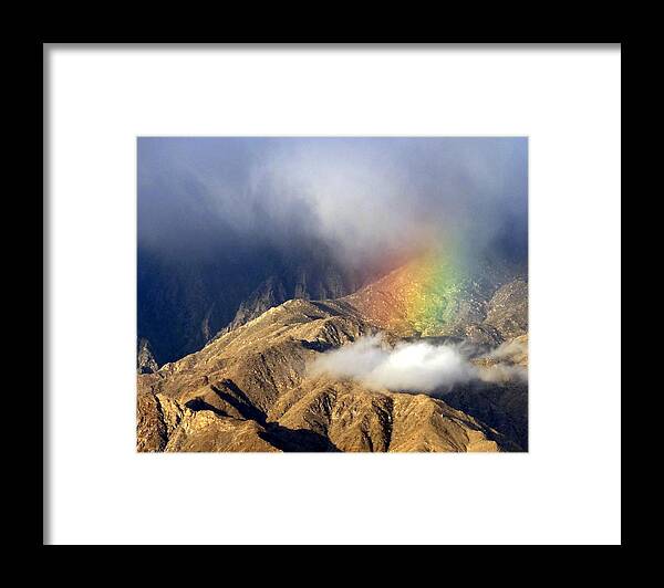 Angel On The Mountain Framed Print featuring the photograph Angel on the Mountain by Patrick Morgan
