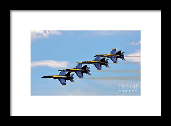 Airplane Framed Print featuring the photograph Angels of the sky by Rick Kuperberg Sr