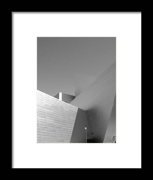 Angles Framed Print featuring the photograph Angles by Barbara Bardzik