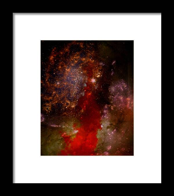 Angry Heavens - Jill Bartlett Framed Print featuring the photograph Angry Heavens by Jill Bartlett