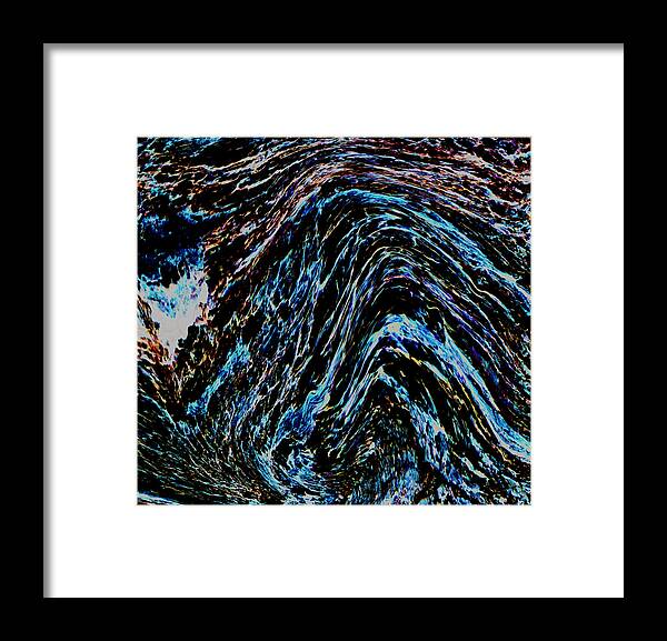 Sea Framed Print featuring the photograph Angry Sea by Stephanie Grant