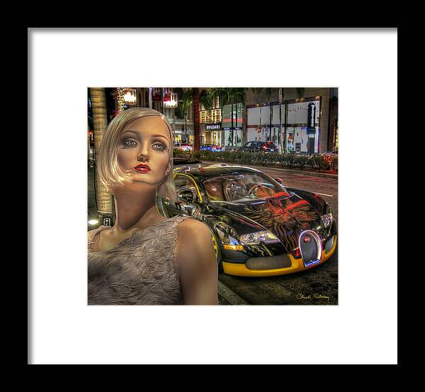 Another Night In Paradise Framed Print featuring the photograph Another Night in Paradise by Chuck Staley