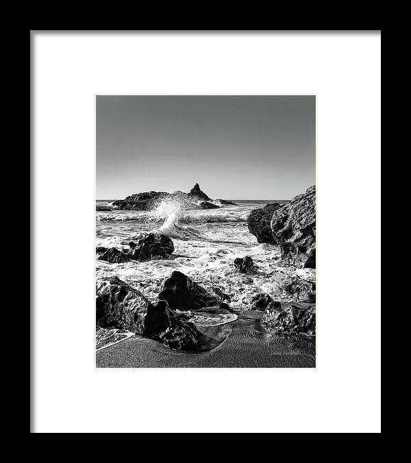 Ocean Framed Print featuring the photograph Another World by Donna Blackhall