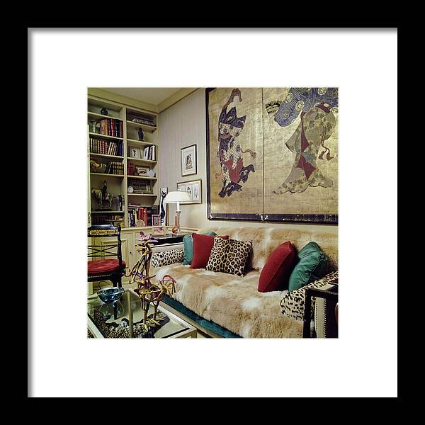 Lifestyle Framed Print featuring the photograph Anthony De Portago's Bedroom by Horst P. Horst