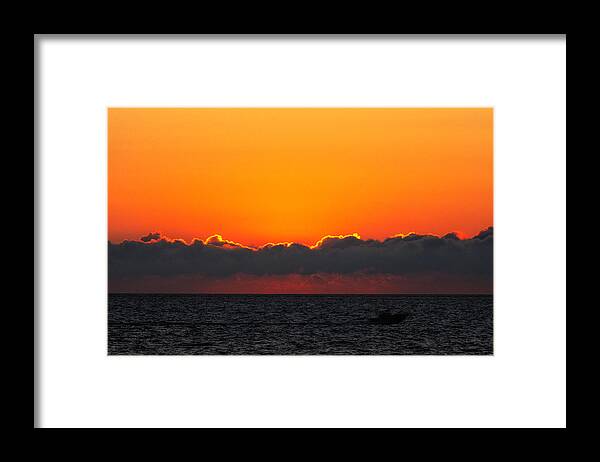 Cloud Formations Framed Print featuring the photograph Anticipation by Jeremy Herman