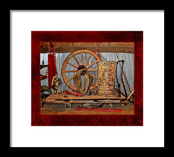 Antiquities Framed Print featuring the photograph Antiquities by Sylvia Thornton