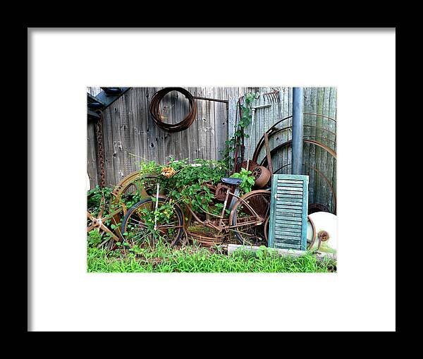 Rust Framed Print featuring the photograph Any Old Iron by Richard Reeve