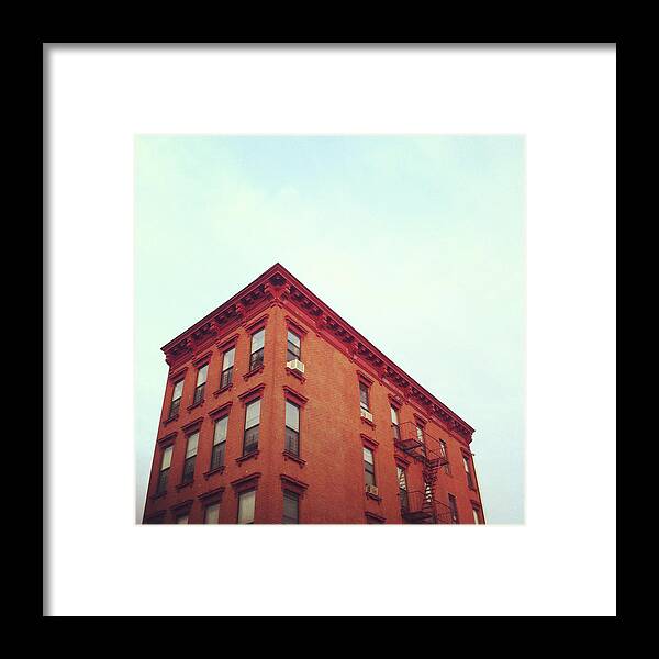 Apartment Framed Print featuring the photograph Apartment Building by Rocksunderwater