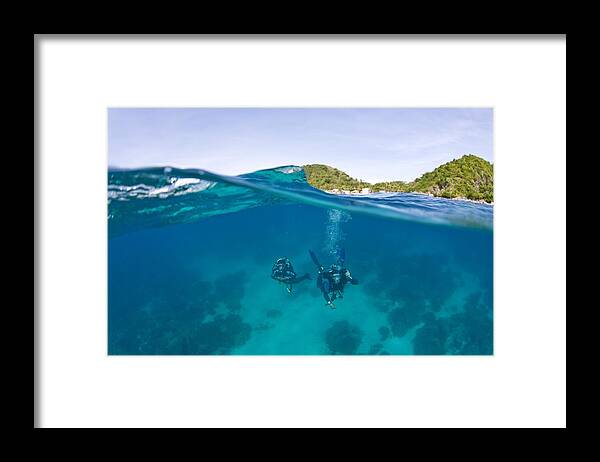 Journey Framed Print featuring the photograph Apo Island Marine Park Negros Oriental by Stuart Westmorland