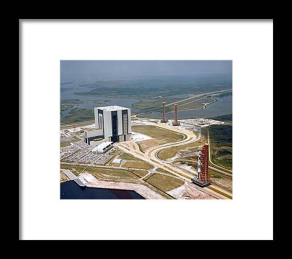 1960s Framed Print featuring the photograph Apollo Saturn V Facilities Test Vehicle by Everett