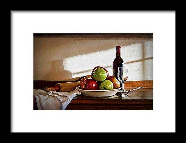 apple Pie Framed Print featuring the photograph Apple Pie by Cricket Hackmann