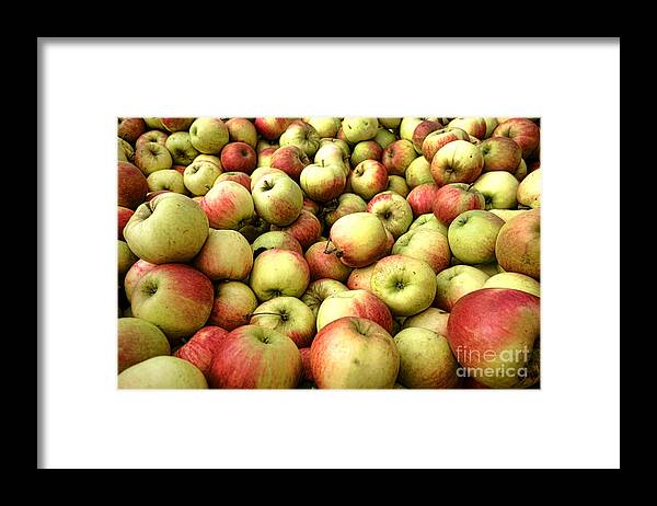 Apple Framed Print featuring the photograph Apples by Olivier Le Queinec