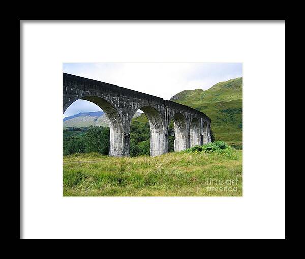 Scottish Highlands Framed Print featuring the photograph Arched Highlands by Denise Railey
