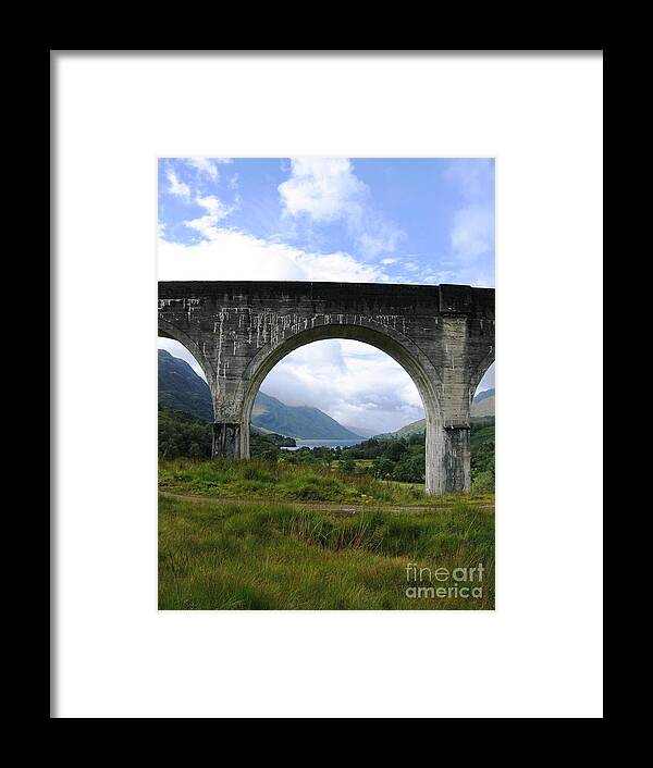 Scottish Highlands Framed Print featuring the photograph Arched Loch by Denise Railey