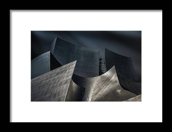 Architecture Framed Print featuring the photograph Archigraph by Mathilde Guillemot